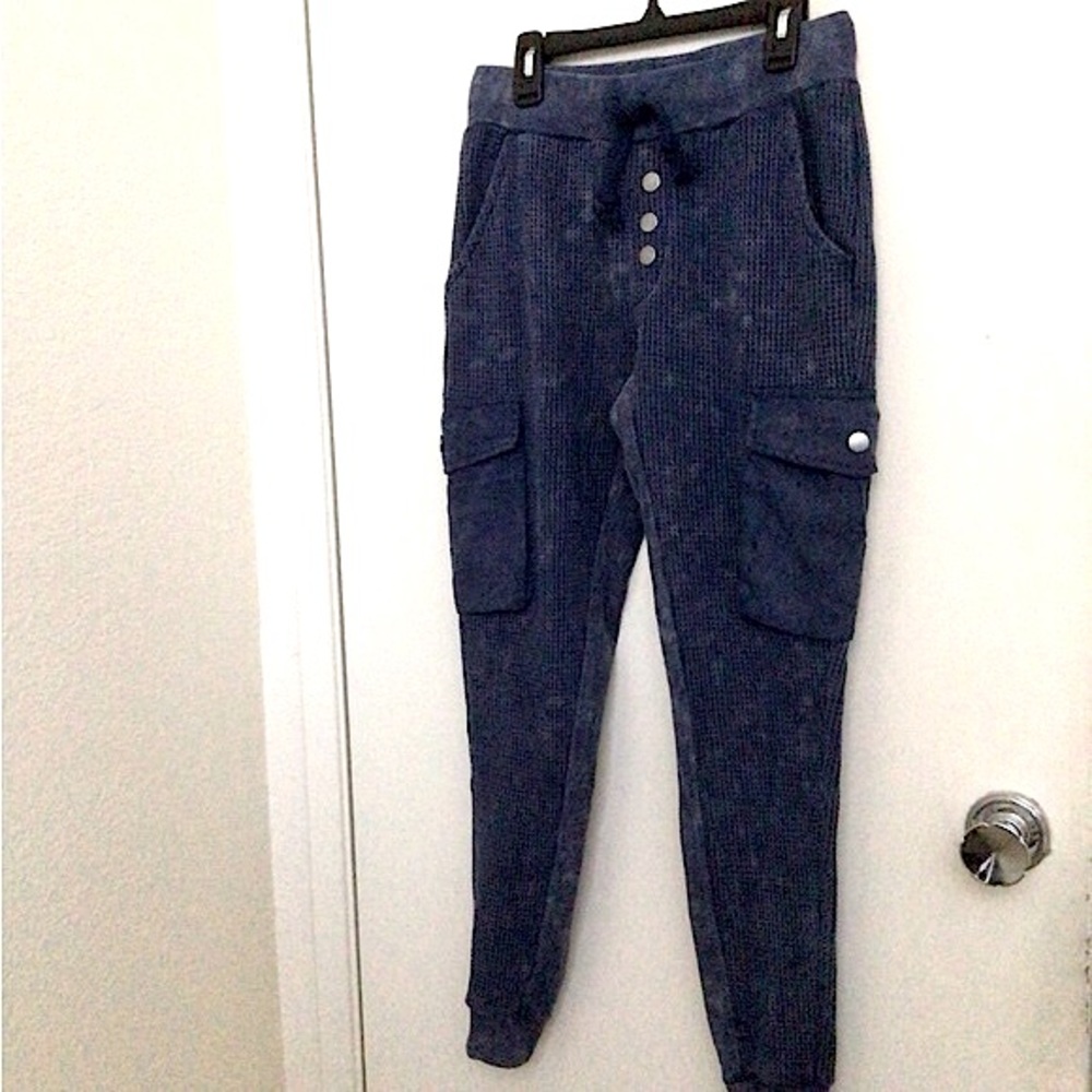 Vintage Havana Acid Wash Thermal Joggers